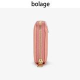 Long ladies wallet Large capacity Multi-card zipper clutch purse