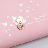 Love Printed Wrist Band Handbag High-capacity Wallet for Women