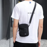 Longkeeper Men's Messenger Phone Bag Outdoor Sports Sacoche Homme