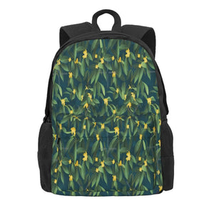 Loquat Medlar Tree In Autumn I Backpacks Men's Backpacks Bags For Women Vintage