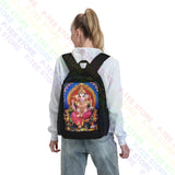 Lord Ganesh Shri Ganesh Hindu Lord Chakra Large Capacity Backpack