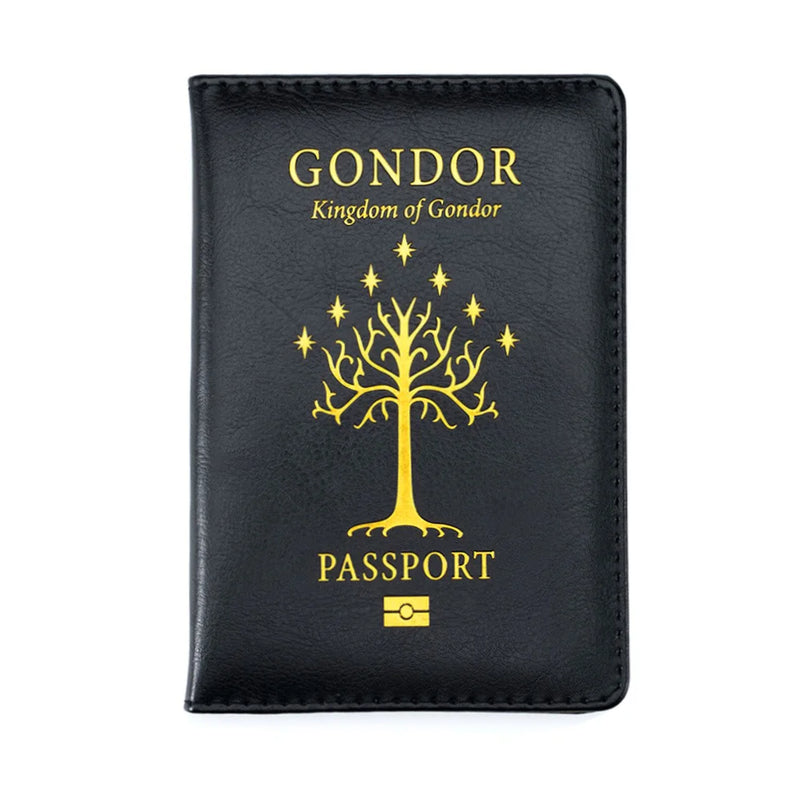 Gondor Passport Cover Tree of Life Holder