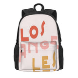 LA Hand Lettered Retro Art Backpacks Men & Women