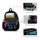 Lost Outdoor Hiking Backpack Waterproof Camping Travel Scary Spooky Halloween