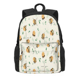 Bee Print Backpack for Men and Women