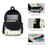 Bee Print Backpack for Men and Women