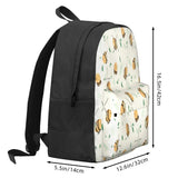 Bee Print Backpack for Men and Women