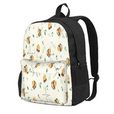 Bee Print Backpack for Men and Women