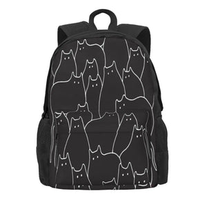 Lots Of Cats 2 Backpacks Men's Backpacks Bags For Women Unisex