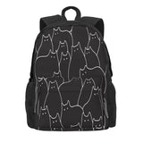 Lots Of Cats 2 Backpacks Men's Backpacks Bags For Women Unisex
