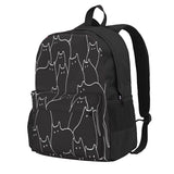 Lots Of Cats 2 Backpacks Men's Backpacks Bags For Women Unisex