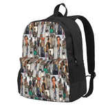 Louis Partridge Poster Backpacks Men's Backpacks Bags For Women