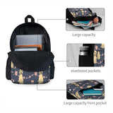 Apricot Cockapoo Cavapoo Backpacks Men's & Women's Bags Manga Style