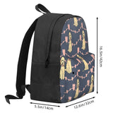 Apricot Cockapoo Cavapoo Backpacks Men's & Women's Bags Manga Style