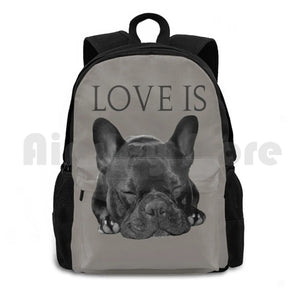 French Bulldog Outdoor Hiking Backpack for Sports