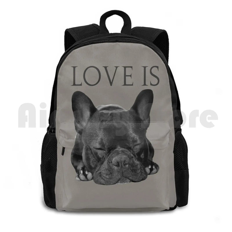 French Bulldog Outdoor Hiking Backpack for Sports