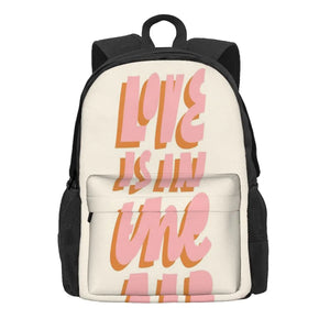 Love Is In The Air Lettering Backpacks Men's Backpacks Bags For Women