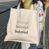 Embroidery Women Shoulder Bag Canvas Shopping Tote Purse Handbags