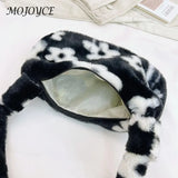 Soft Fur Winter Shoulder Bag Zipper Armpit Bag for Women