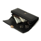 Love Step Long Women's Wallet Bowknot Buckle Embroidery Handbag