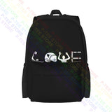 Love Water Polo Coye Large Capacity Backpack Schoolbag