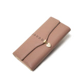 Small Fresh Women's Long Wallet Zero Wallet Women's PU Leather Wallet