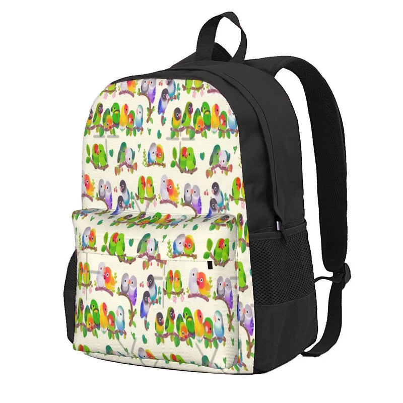 Lovebird Backpacks Men's & Women's Zipper Travel Bags