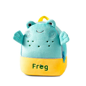 3D Cartoon Animal Backpack for Baby Boy Girl Soft Plush Kindergarten Schoolbag