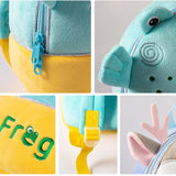 3D Cartoon Animal Backpack for Baby Boy Girl Soft Plush Kindergarten Schoolbag