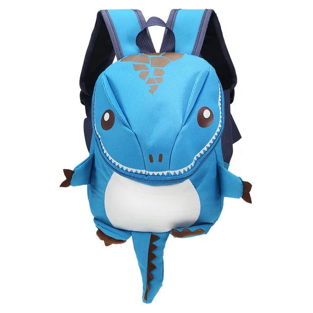 3D Dinosaur Animal Prints Travel Bags Waterproof Baby Bag Kids Small Bag