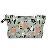 Chubby Cat Makeup Bag Animal Printed Women's Bag
