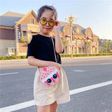 Kids Ice Cream Crossbody Bag Mini Coin Purse for Boys and Girls