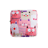 Cute Cartoon Cotton Purses For Women Girls Zippered Wallets