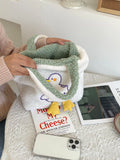 Cute Cartoon Duck Plush Shoulder Bag