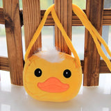 Plush Animal Coin Purse Messenger Bag for Kids
