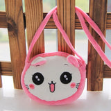 Plush Animal Coin Purse Messenger Bag for Kids