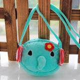 Plush Animal Coin Purse Messenger Bag for Kids