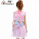 Lovely Soft Girl Plush Backpack Student Backpack Kindergarten