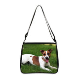 Dog Printing Handbag Dogs Pattern Ladies Underarm Bags Shoulder Bag