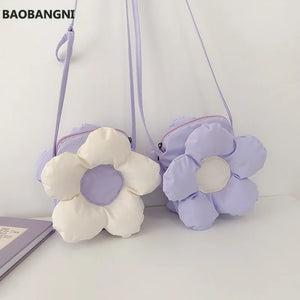 Flower Women Crossbody Bag Small Shoulder Phone Purse
