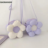 Flower Women Crossbody Bag Small Shoulder Phone Purse