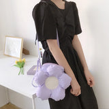 Flower Women Crossbody Bags Small Shoulder Bag Phone Pouch Purse
