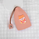 Lovely Fruits Unisex Pull Type Key Bag PU Leather Key Wallet