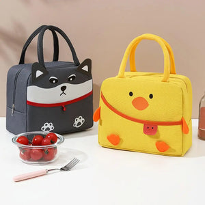 Insulated Lunch Bag Thermal Lunch Box Bento Bag Food Storage Containers Cooler