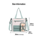 Lovely Bear Schoolbag Shoulder Bag for Girls