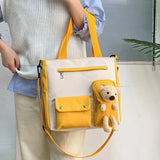 Lovely Bear Schoolbag Shoulder Bag for Girls