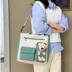 Lovely Bear Schoolbag Shoulder Bag for Girls