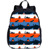 Cute Shark Toddler Backpack Cartoon Printing Mini Preschool Bag 13 Inch