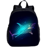 Cute Shark Toddler Backpack Cartoon Printing Mini Preschool Bag 13 Inch