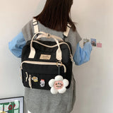 Multifunctional Backpack Teenage Girl Travel Bag Female Schoolbag Women Backpack
